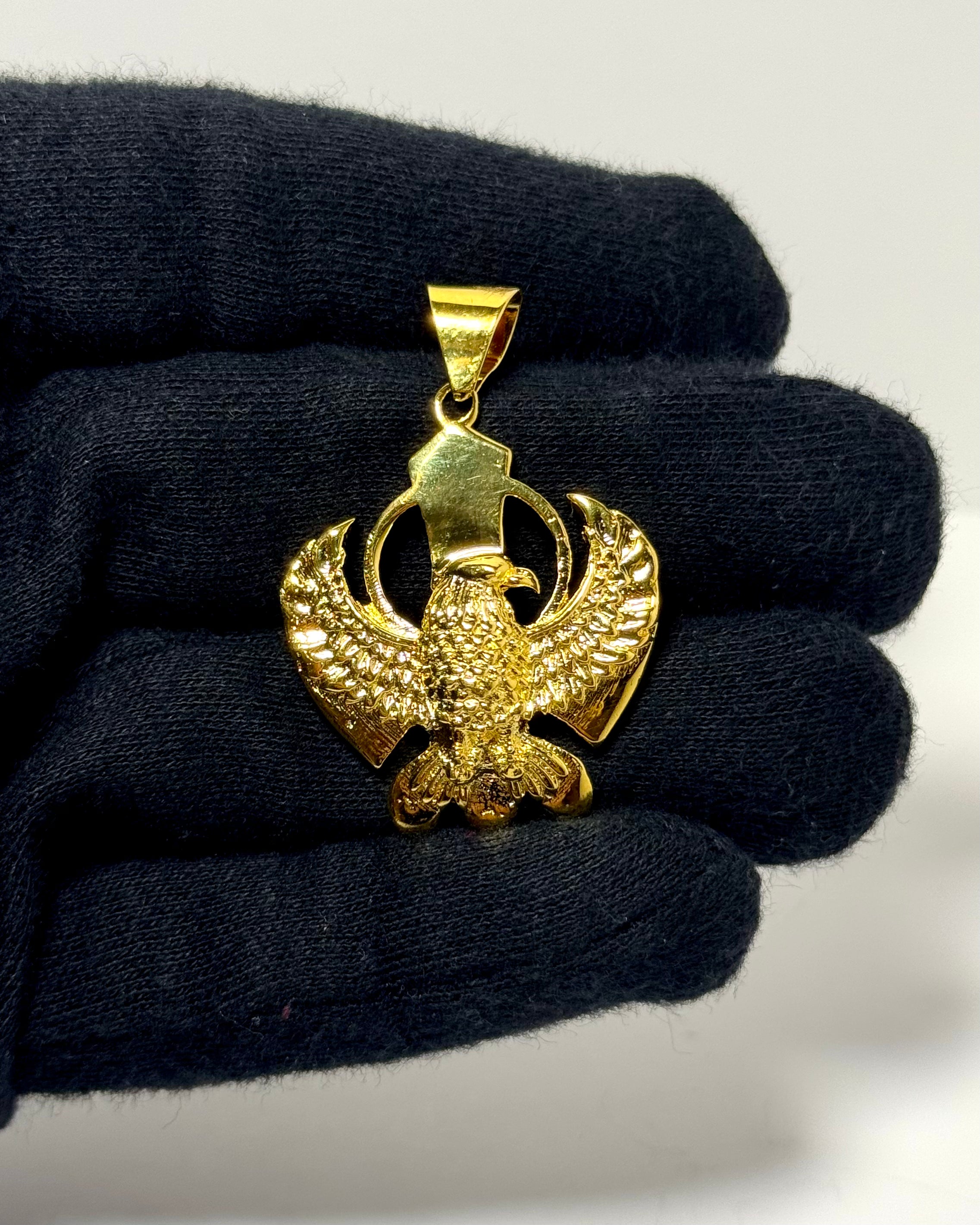 Khanda Locket | 1 Grm Gold