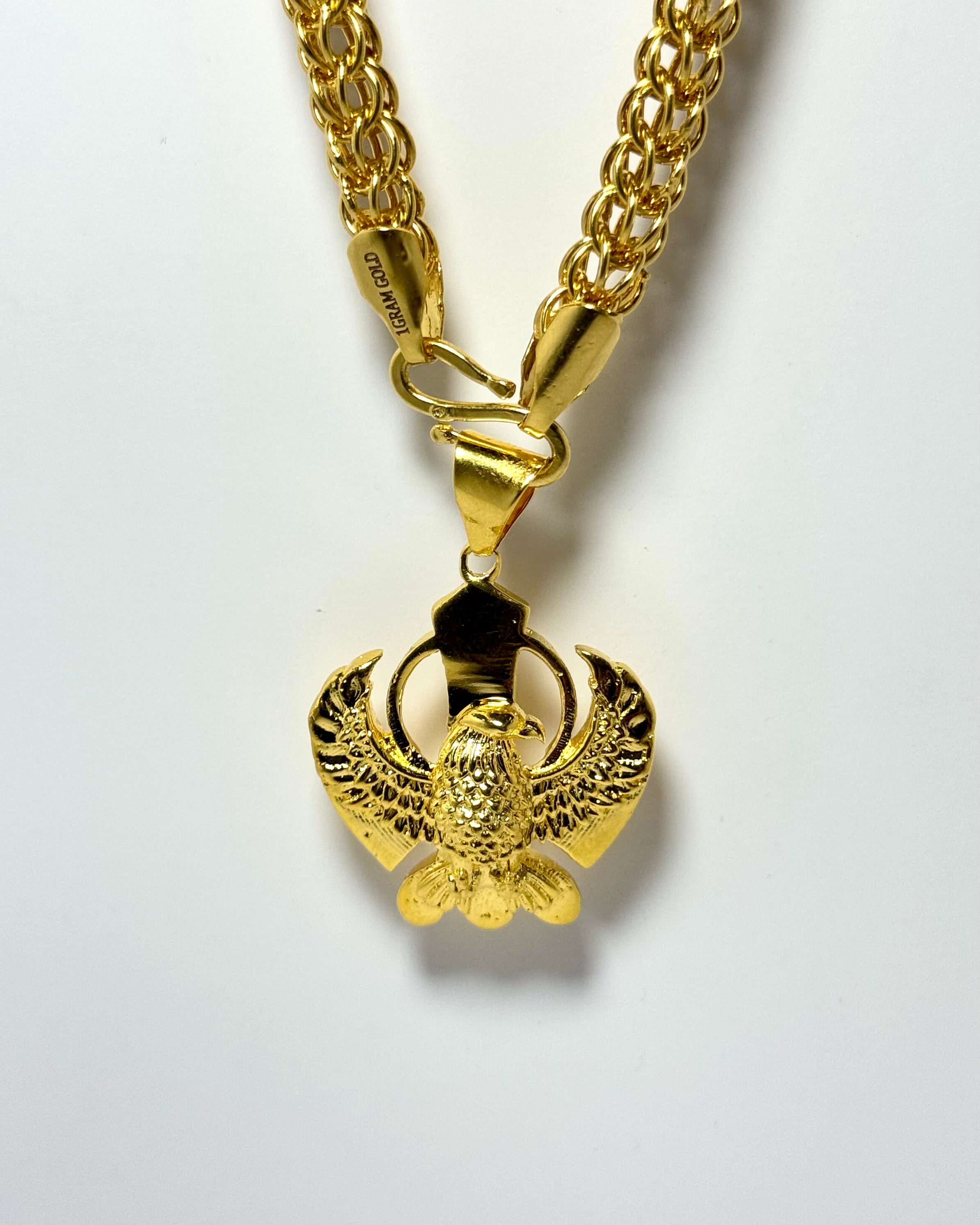 Khanda Locket | 1 Grm Gold