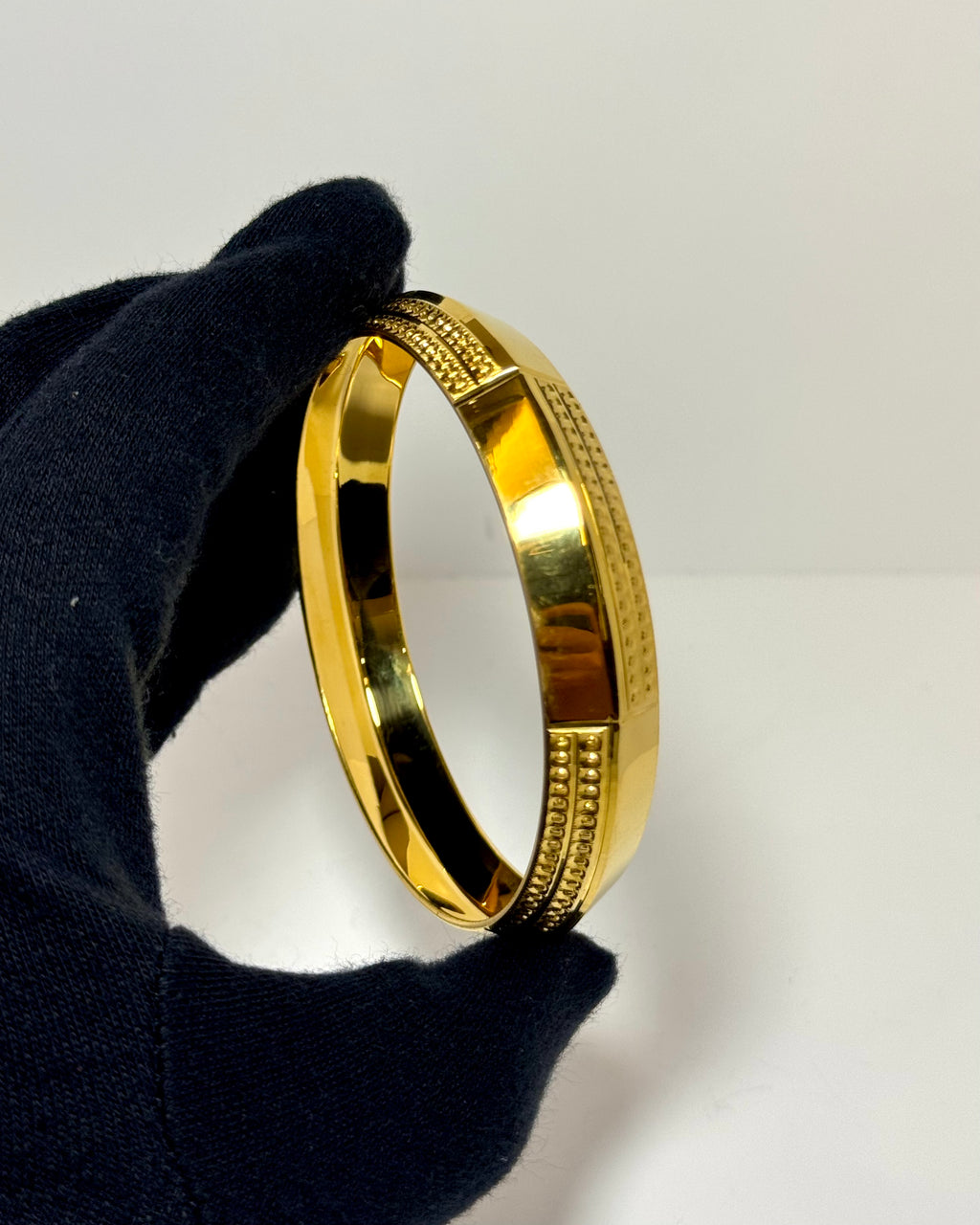 Men's Kada | 24kt Gold Plated