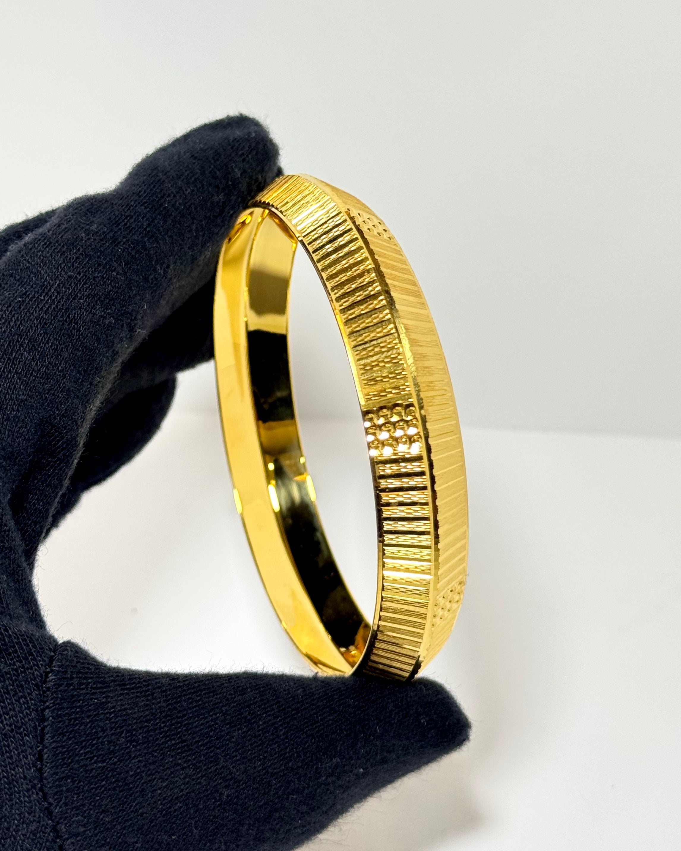 Men's Kada | 24kt Gold Plated
