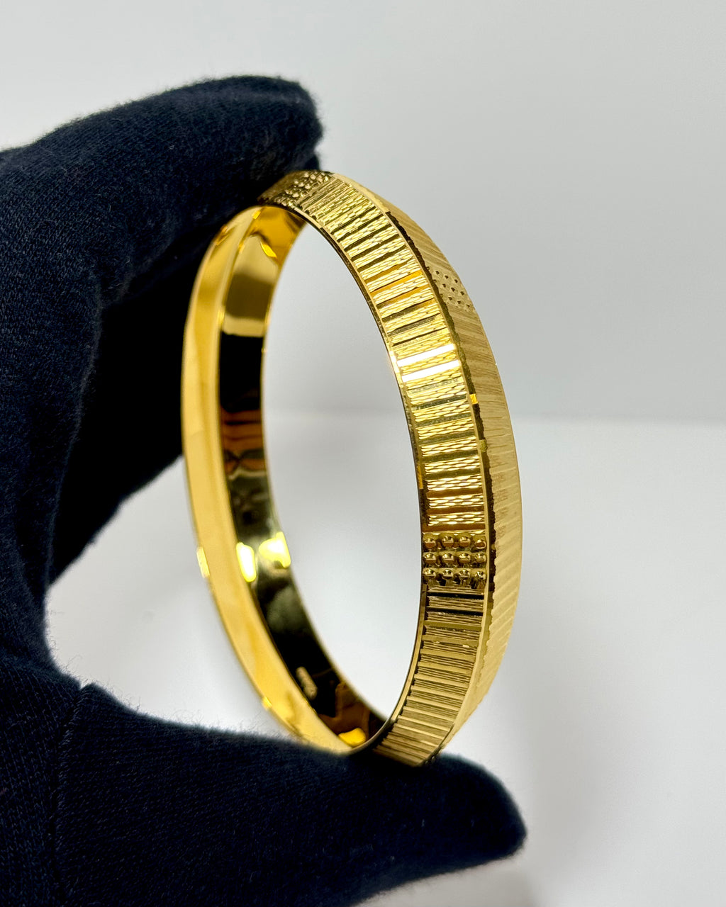 Men's Kada | 24kt Gold Plated