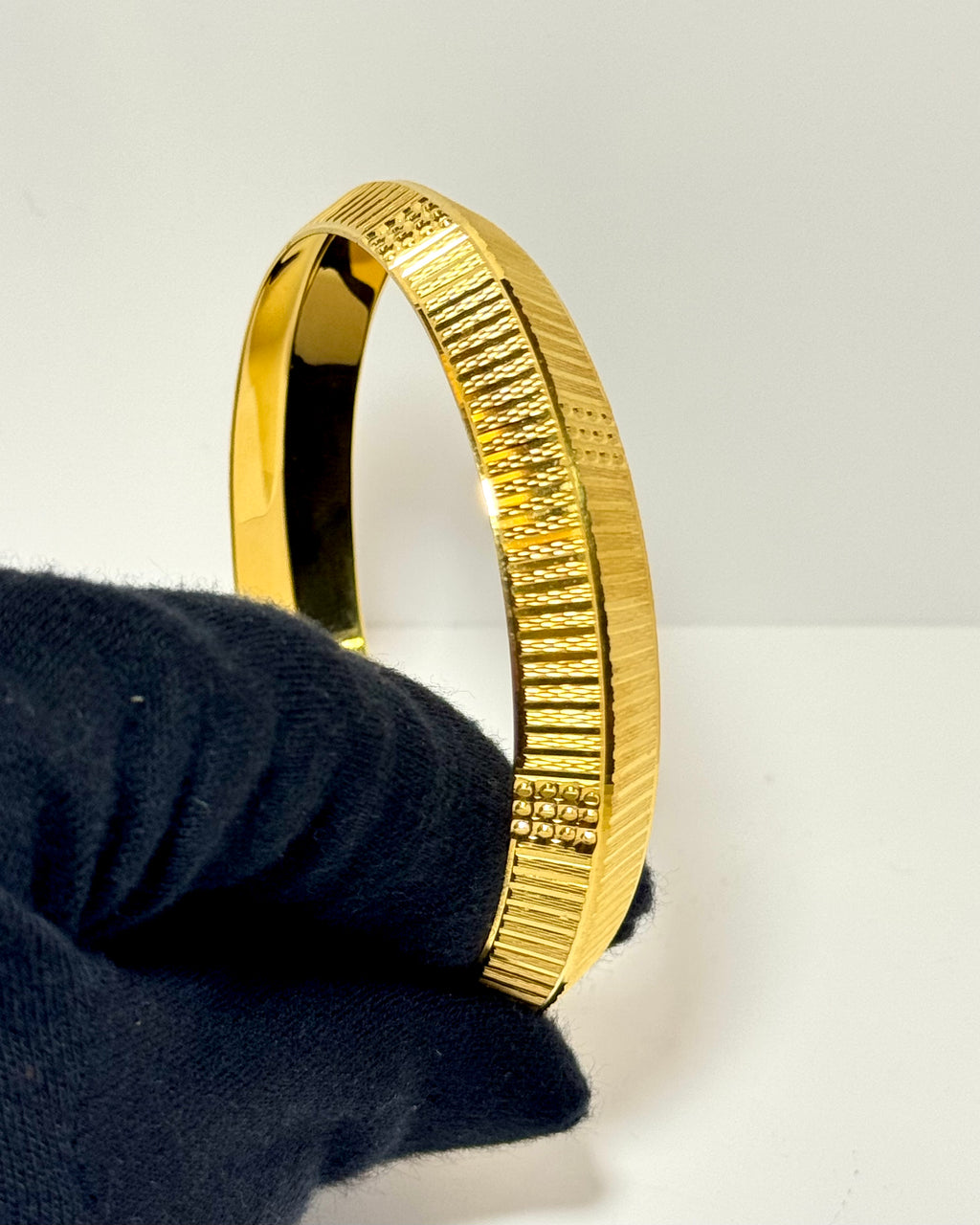 Men's Kada | 24kt Gold Plated
