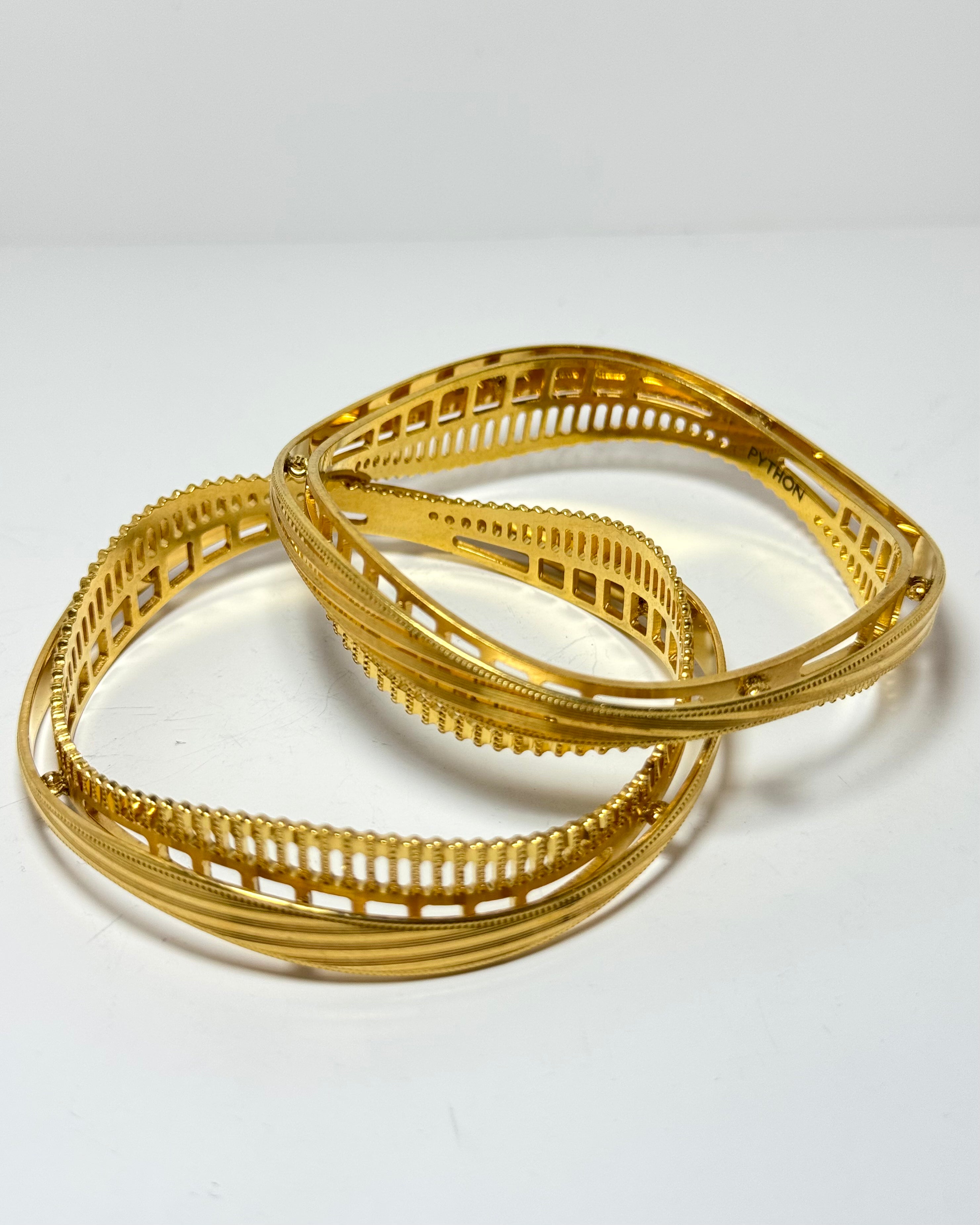 Women's Bangles | 24kt Gold Plated