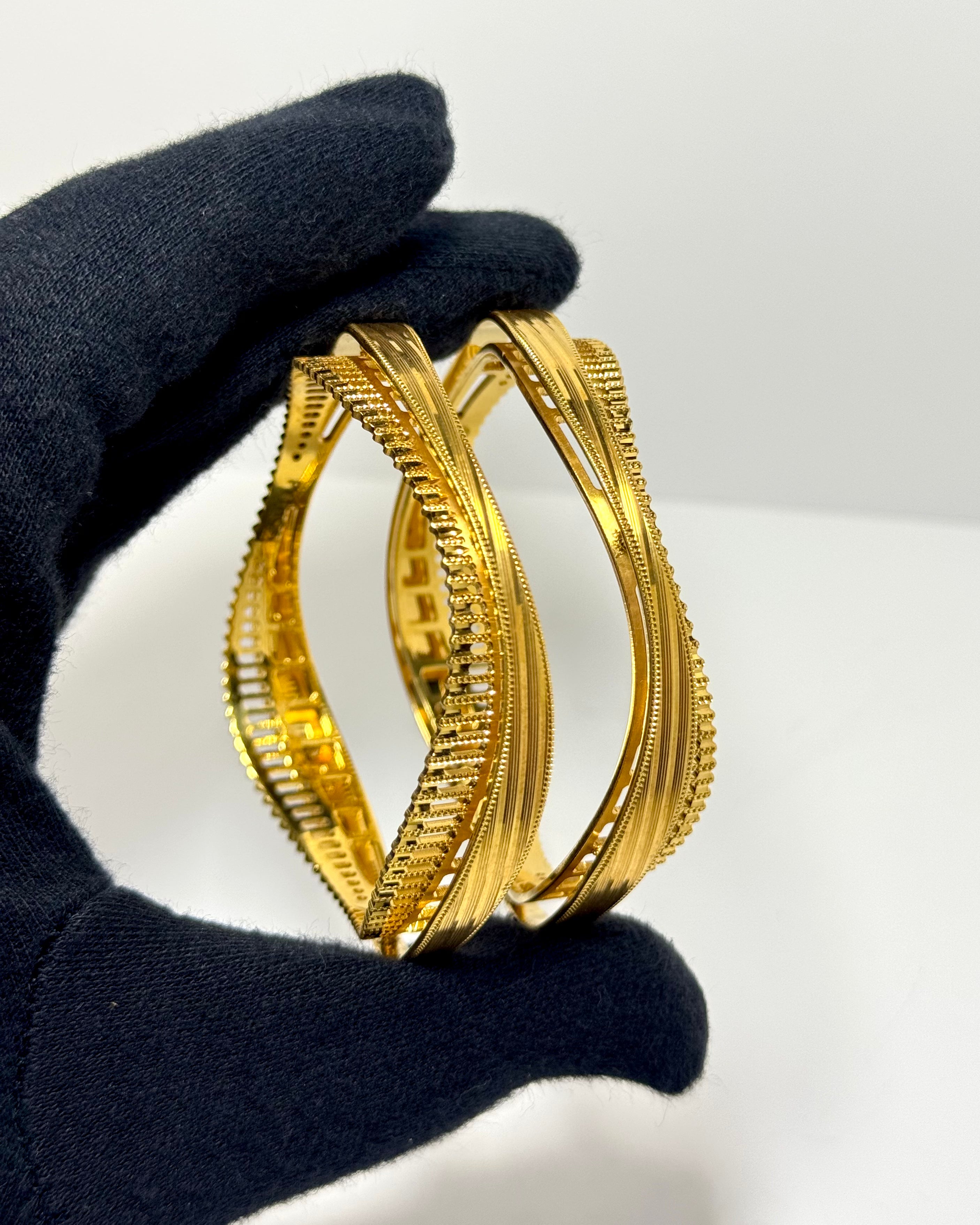 Women's Bangles | 24kt Gold Plated