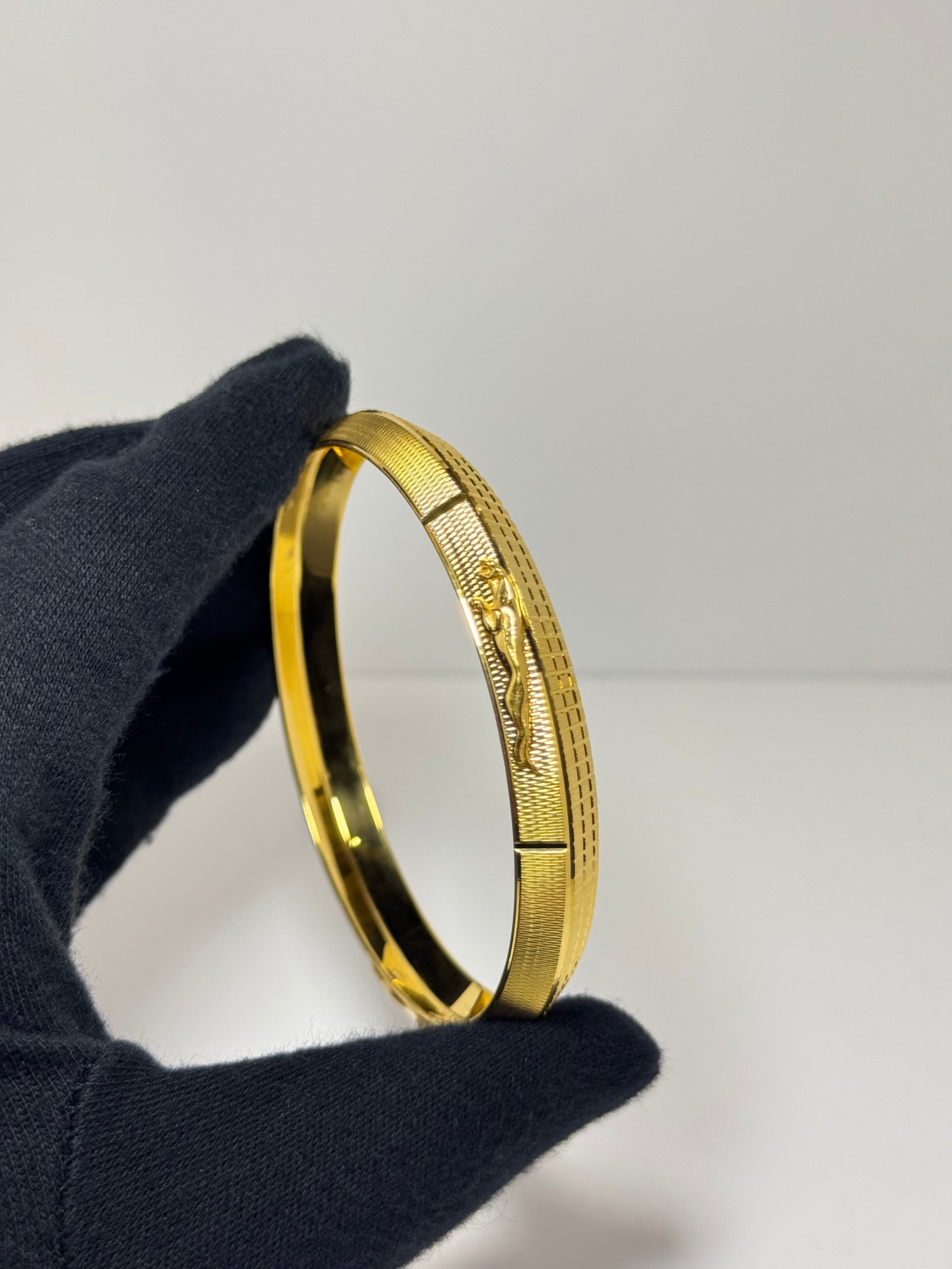 Men's Kada | 24kt Gold Plated