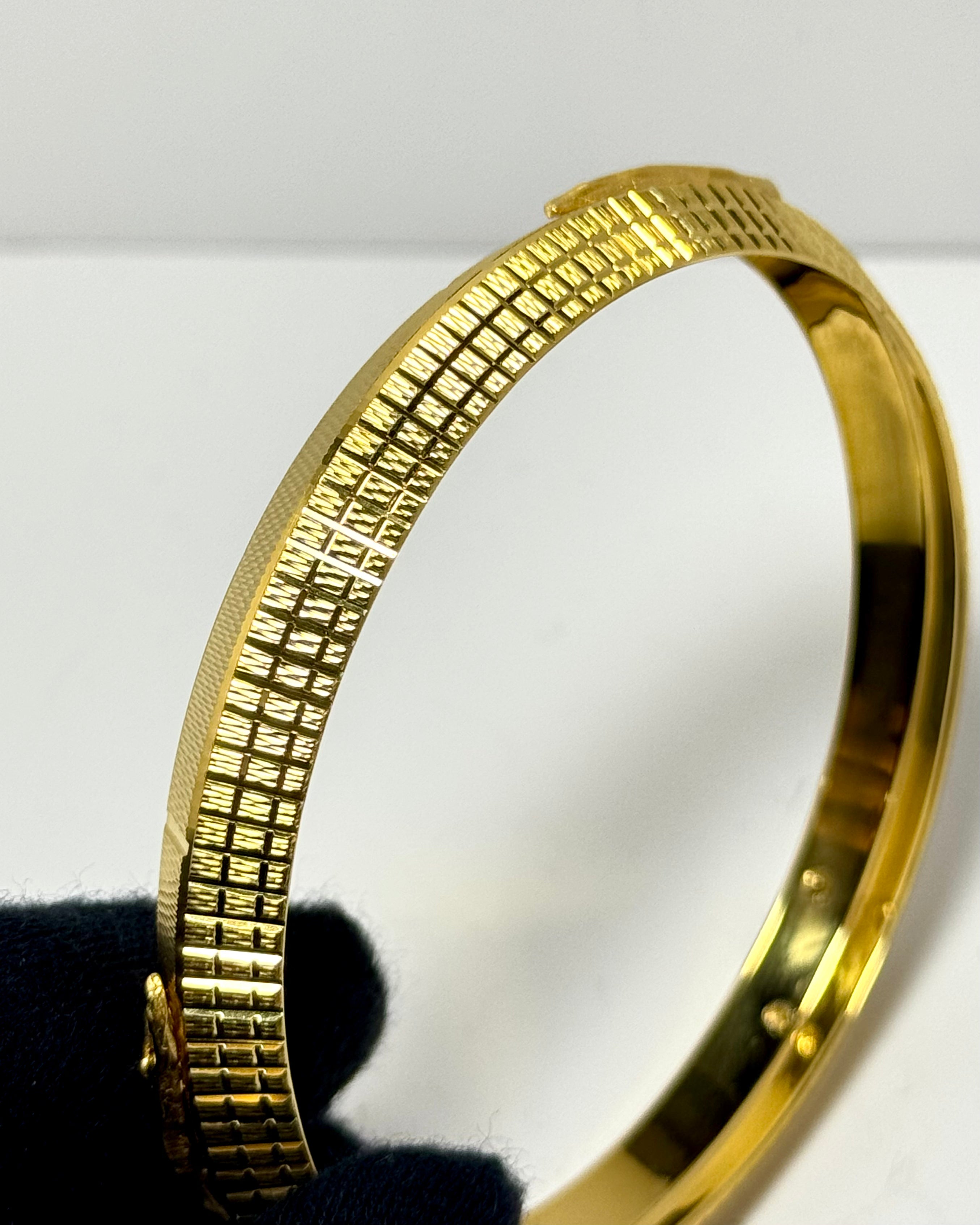 Men's Kada | 24kt Gold Plated